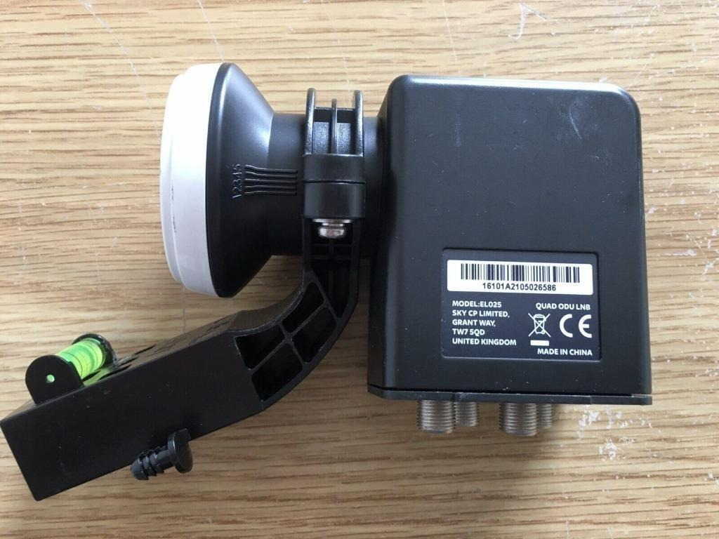 [646] SKY QUAD LNB 4way LNB MK4 Adaptor SKY Latest Model EL025 ( IN