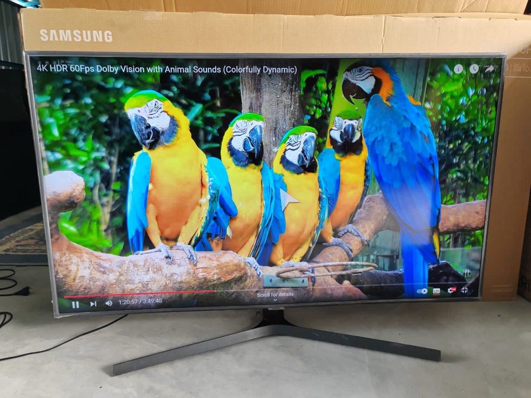 7 series Samsung 55 inchi 4k Smart LED, TV & Home Appliances, TV
