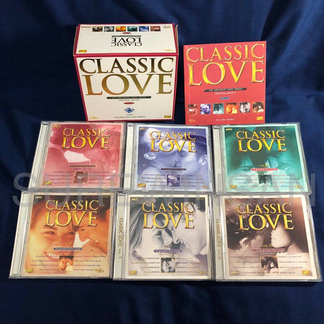 💿 [音樂CD] 2004年環星娛樂WSM V.A. 《Classic Love 120 Greatest