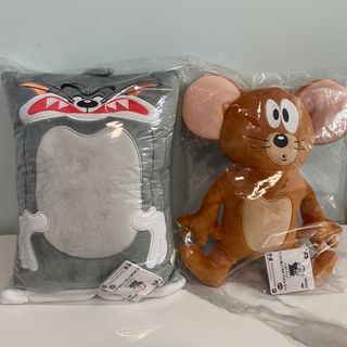 [罕有 日版 ‼️] Tom and Jerry 湯姆貓 、 謝利鼠  Funny Art 系列 28cm 公仔 ( 湯姆貓與謝利鼠 湯姆貓與傑利鼠 湯姆與謝利 湯姆與傑利 毛公仔 ）