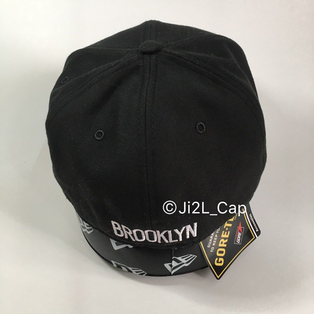 帽防水Gore-Tex 籃網Brooklyn Nets 正版New Era Cap, 女裝, 手錶及配件