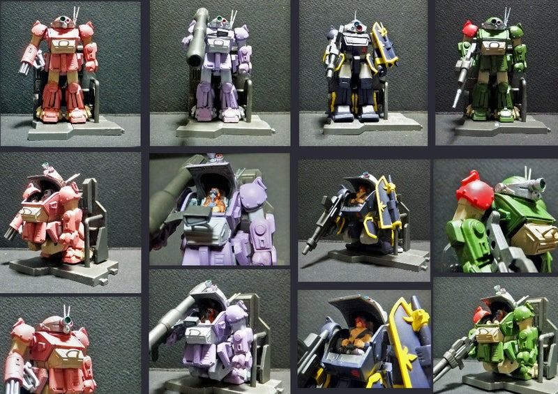 K・T フィギュアコレクション DX 装甲騎兵ボトムズ 全5種 喰っ