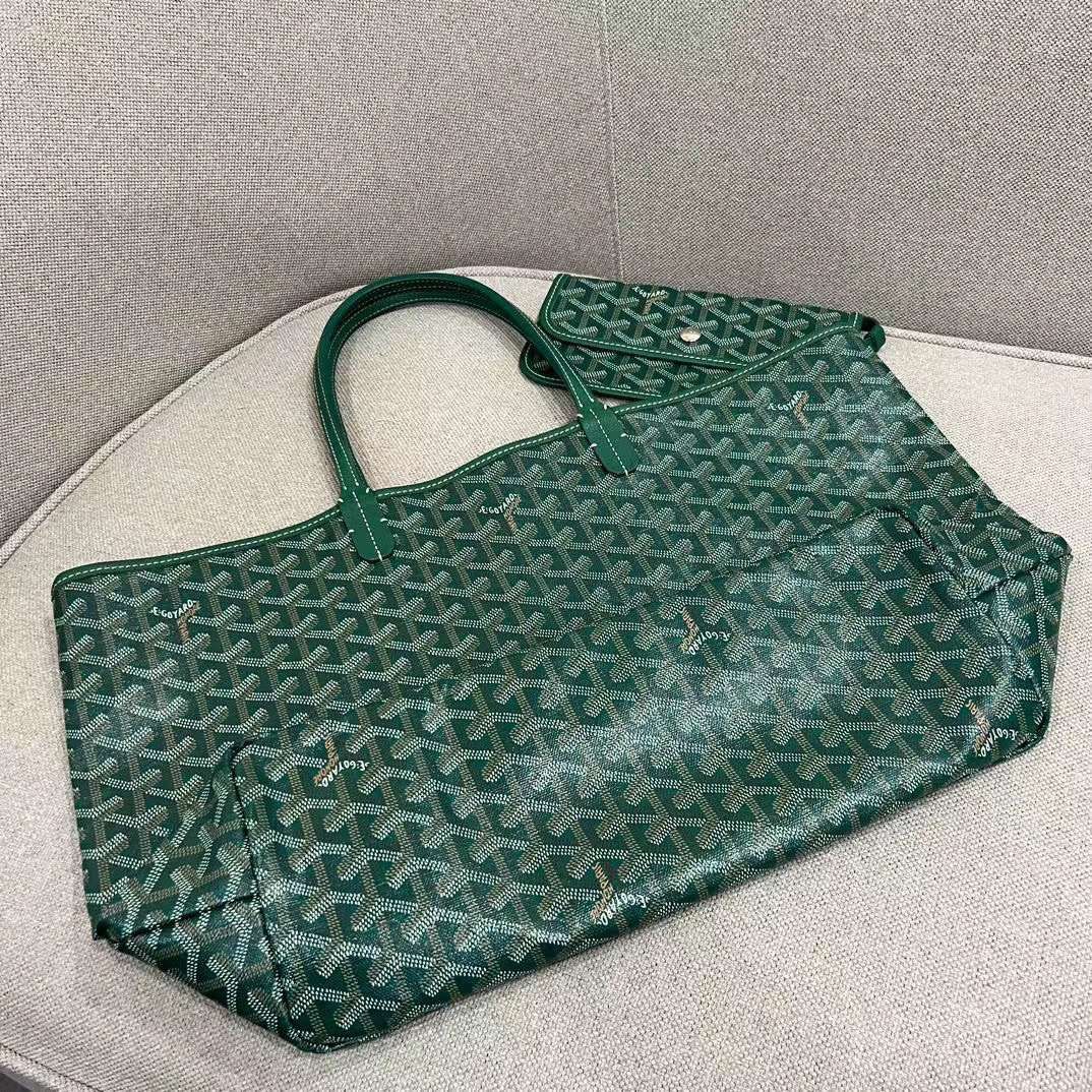 Goyard Green St Louis PM Bag, Luxury, Bags & Wallets on Carousell