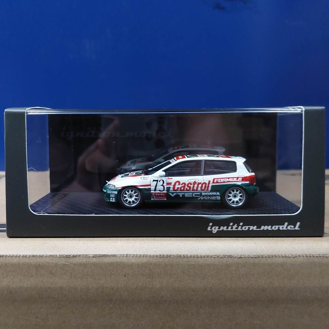 絶版ignition model (IG0453) 1/43 Castrol CIVIC (#73) 1994 N1 絶版ignition model (IG0453) 1/43 Castrol CIVIC (#73) 1994 N1
