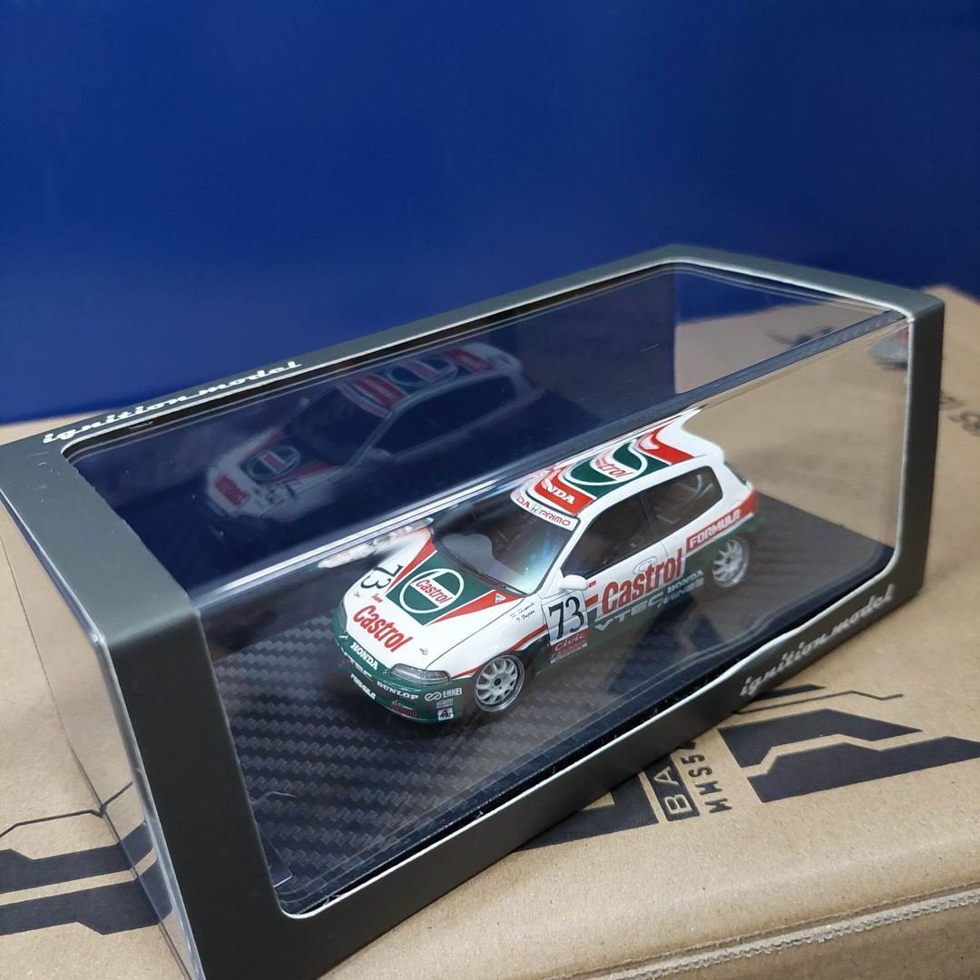 絶版ignition model (IG0453) 1/43 Castrol CIVIC (#73) 1994 N1 絶版ignition model (IG0453) 1/43 Castrol CIVIC (#73) 1994 N1