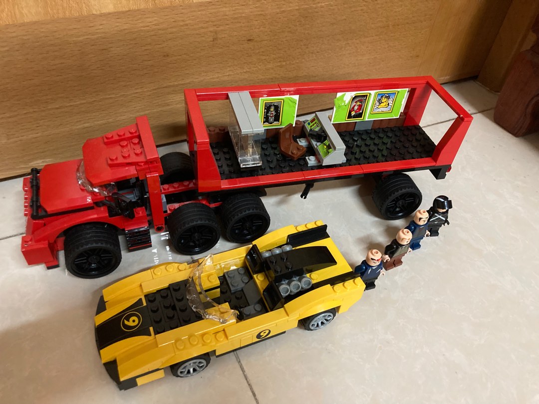 絕版LEGO 8160 Speed Racer Cruncher Block And Racer X 賽車city 人