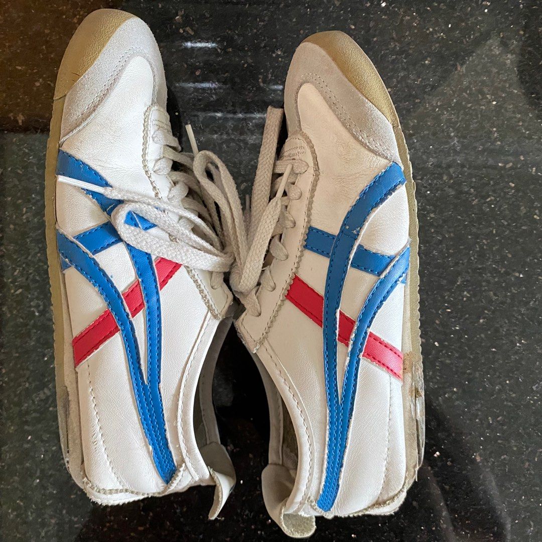 💙 Onitsuka Tiger Mexico 66 (Category: Sneakers) located in Singapore. Submitted by iwantthemalllll (Listing ID 1223610844, Image 2). Description: Condition as shown hence selling cheap! Authentic selling shoes only Not open to trades or negotiations No extra photos or measurements Self collection only at block stated Postage at additional cost ($1.80 nm, $3 rm, $5 courier) Meetups at mrt station only after payment made before confirmation.