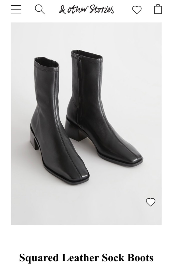 And other stories sock boots store