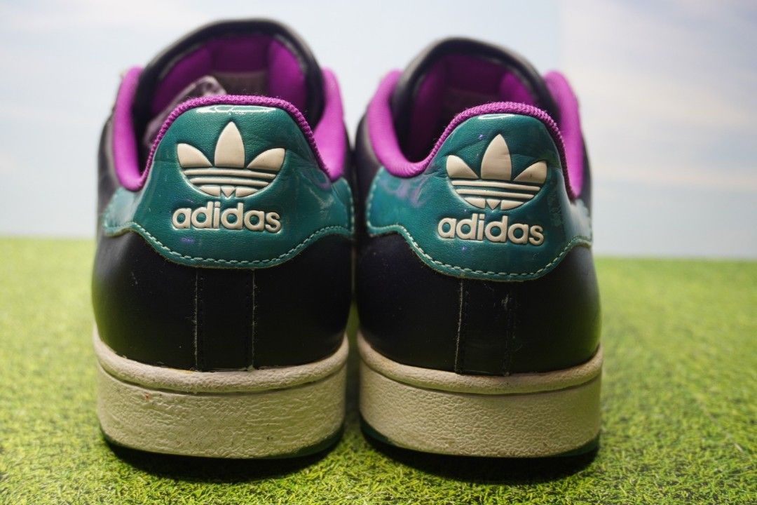 Adidas black new arrivals rainbow shoes