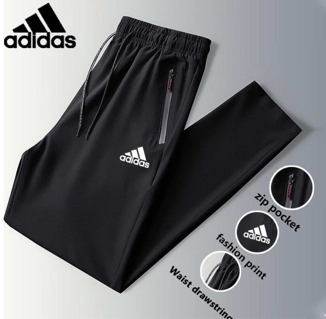 Adidas sweatpants, Men's Fashion, Bottoms, Joggers on Carousell