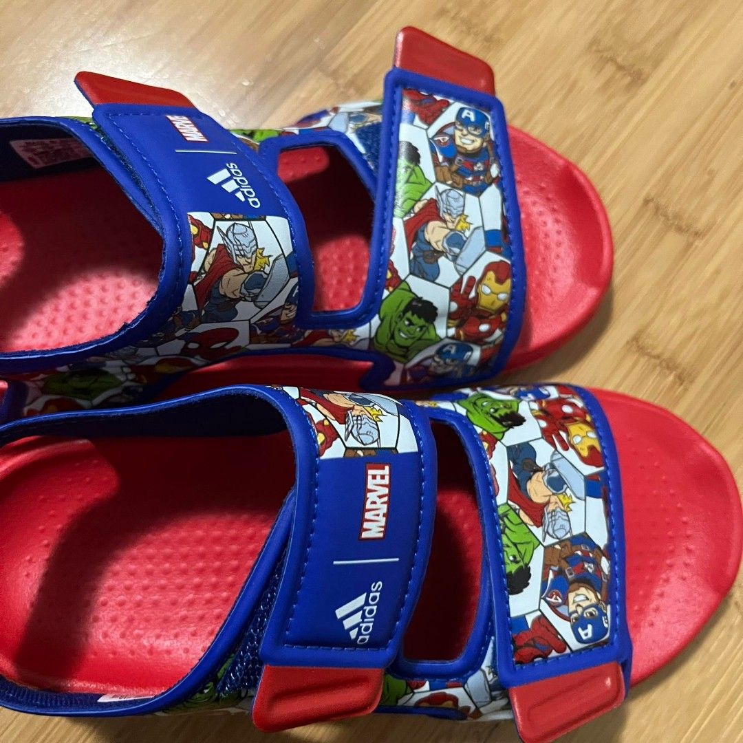 ADIDAS X MARVEL SUPER HERO ADVENTURES ALTASWIM SANDALS, Babies u0026 Kids,  Babies u0026 Kids Fashion on Carousell