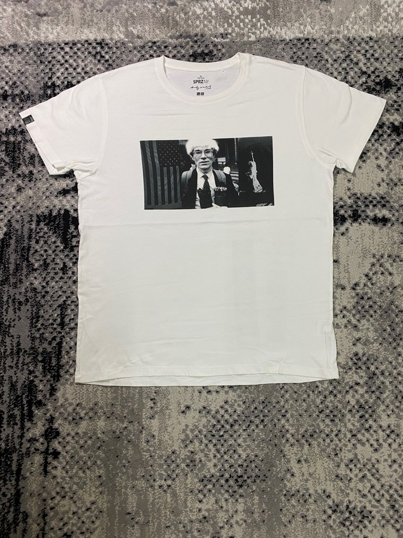 Andy Warhol x Uniqlo, Men's Fashion, Tops & Sets, Tshirts & Polo Shirts ...
