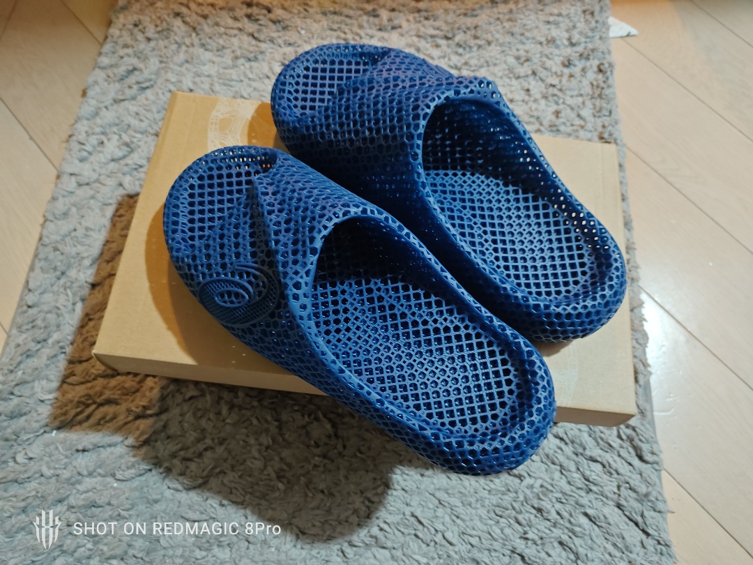 Asics Actibreeze 3D Sandals (Blue) size M, 男裝, 鞋, 拖鞋- Carousell