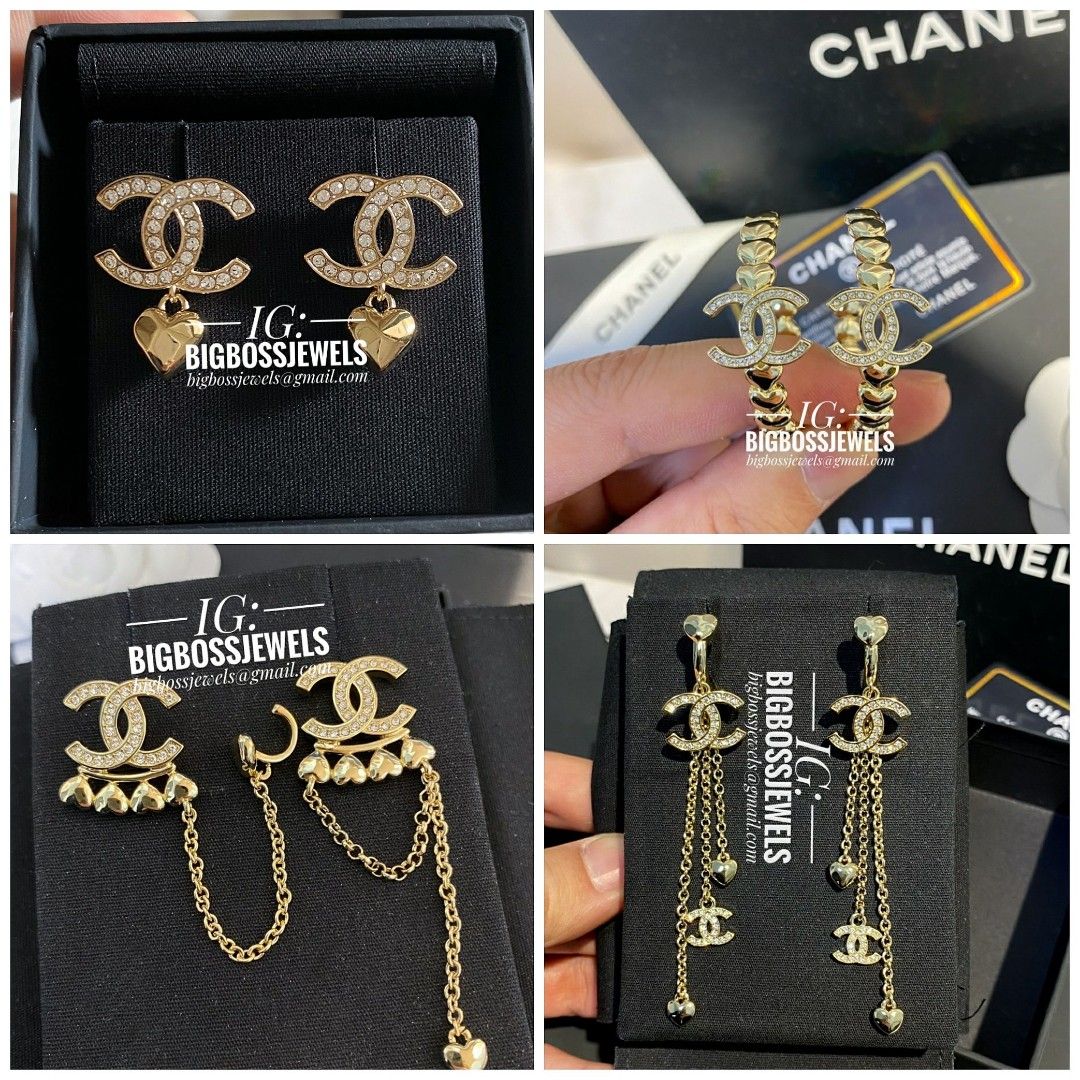 Chanel earrings new collection store