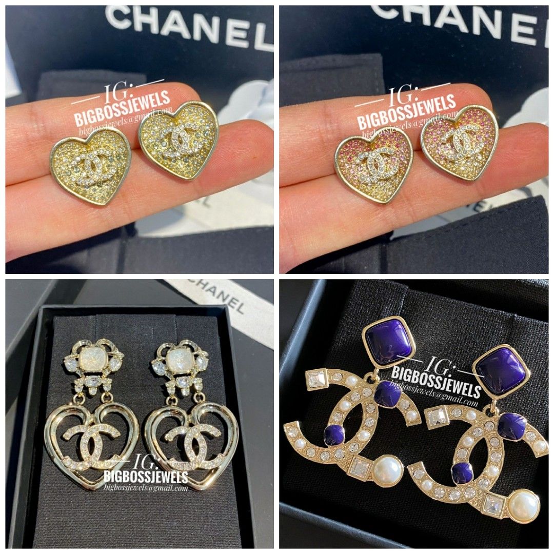 Chanel 2024 earrings aliexpress
