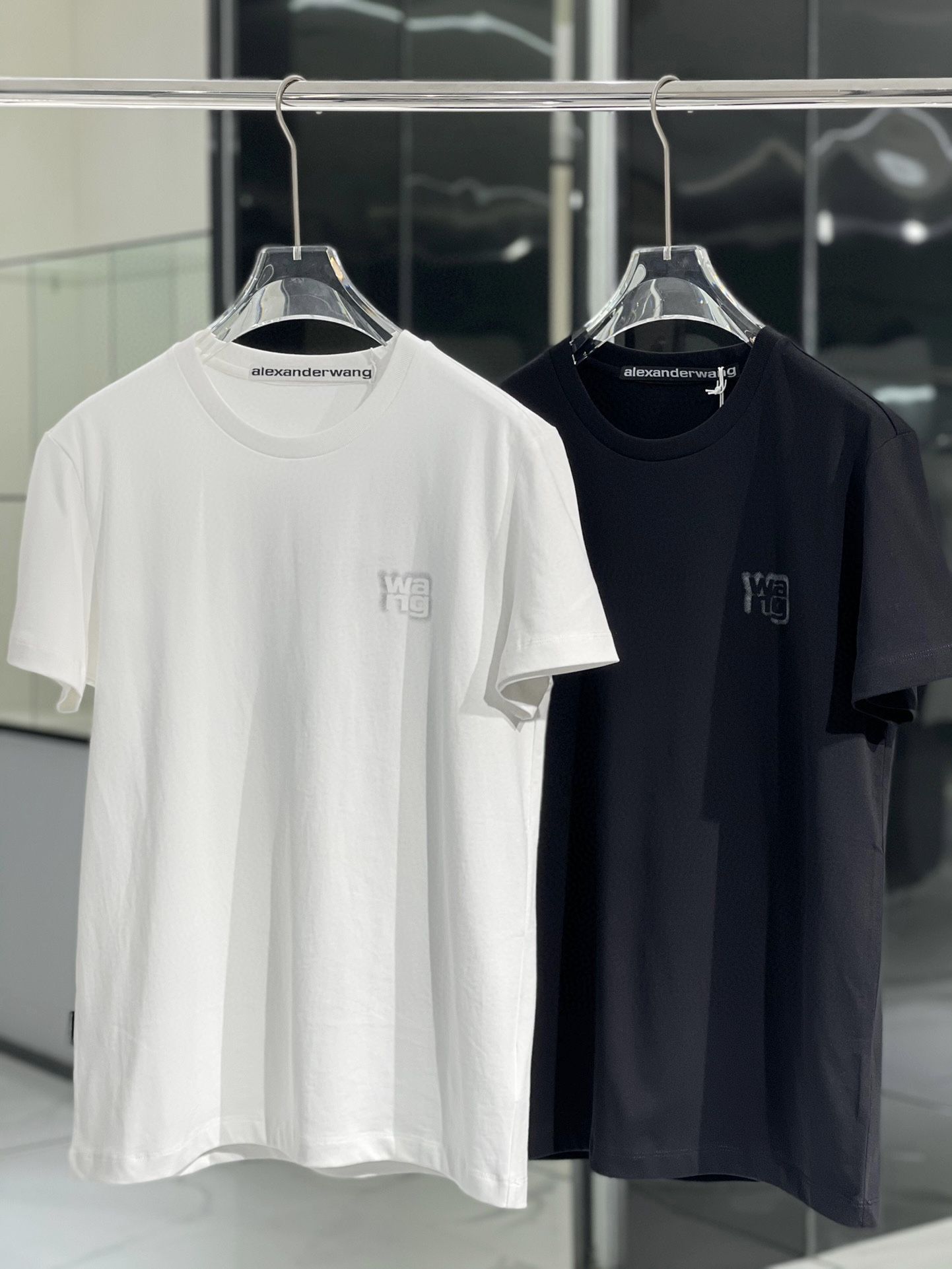 alexander wang white tshirt
