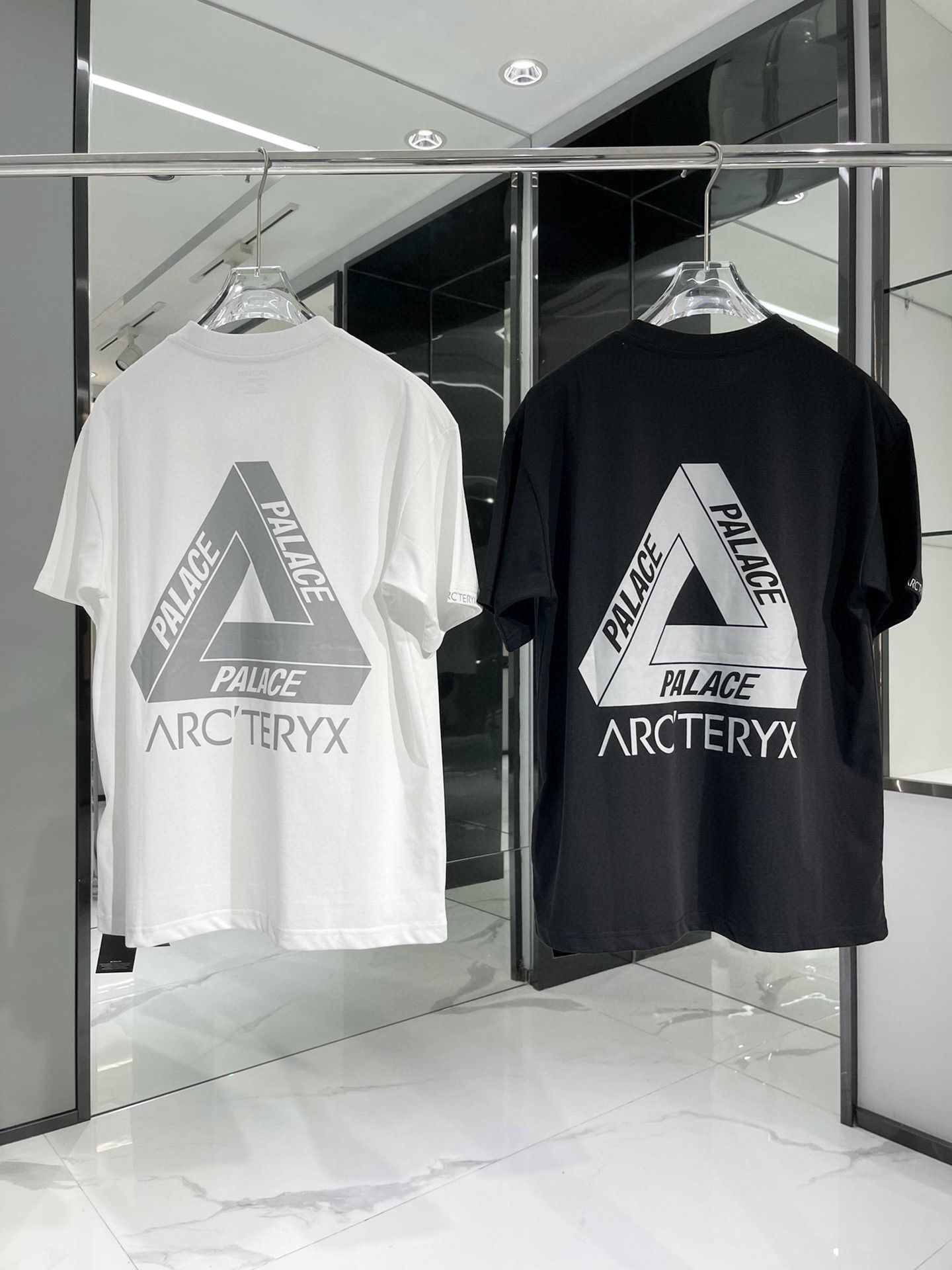 Authentic Arc'teryx x Palace Joint Reflective T-Shirt, Luxury