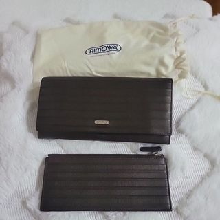 AUTHENTIC RIMOWA LONG WALLET WITH COIN PURSE