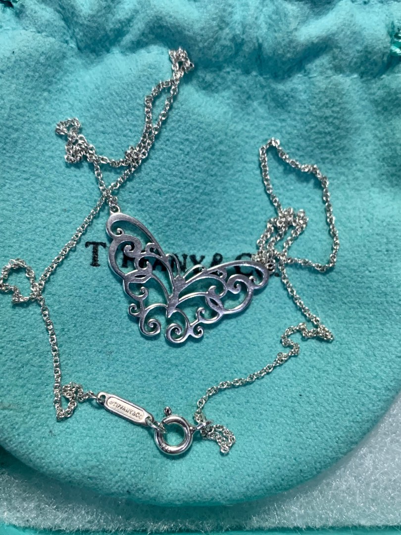 Tiffany & Co. Pre-Owned 18kt Rose Gold Victoria Diamond Pendant Necklace -  Farfetch