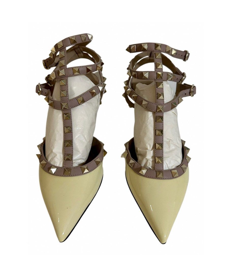 Valentino rockstud mid heel outlet