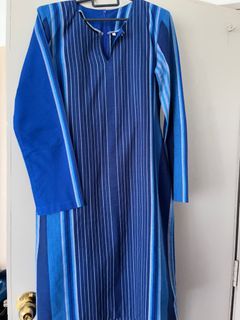 Baju kurung moden cotton