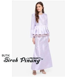 New Baju kurung peplum size XL