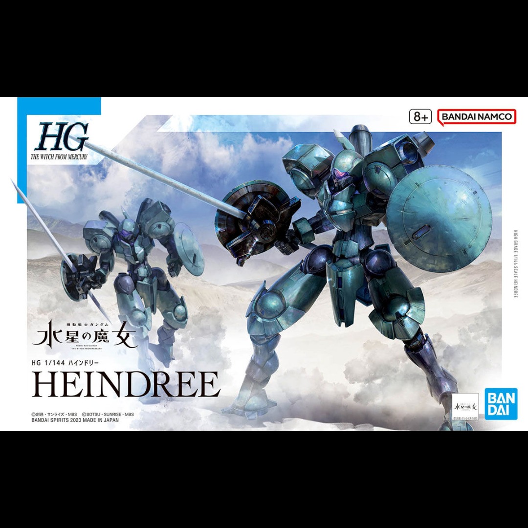 Gundam HG 1/144 Heindree – CFP-010 – Model Kit Bandai – The Witch From Mercury