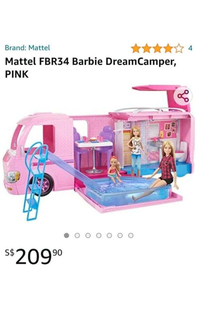 Barbie campervan Hobbies Toys Toys Games on Carousell
