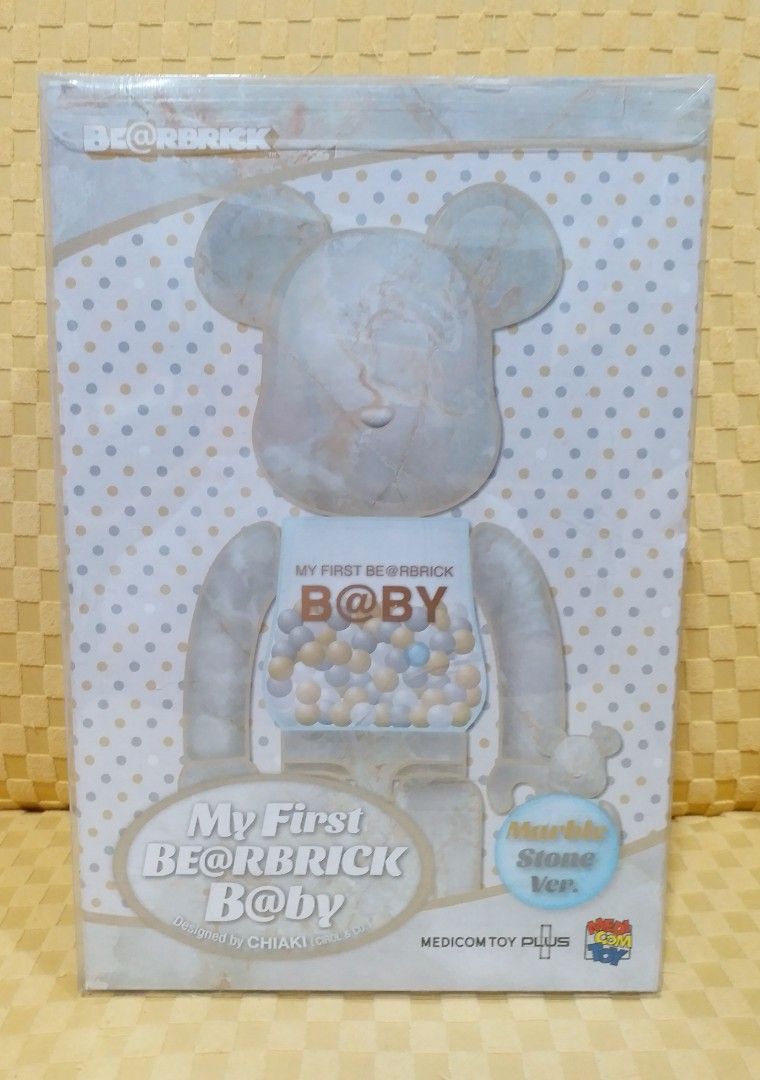 BEARBRICK BE@RBRICK MY FIRST BABY MARBLE STONE VER. 大理石雲石色