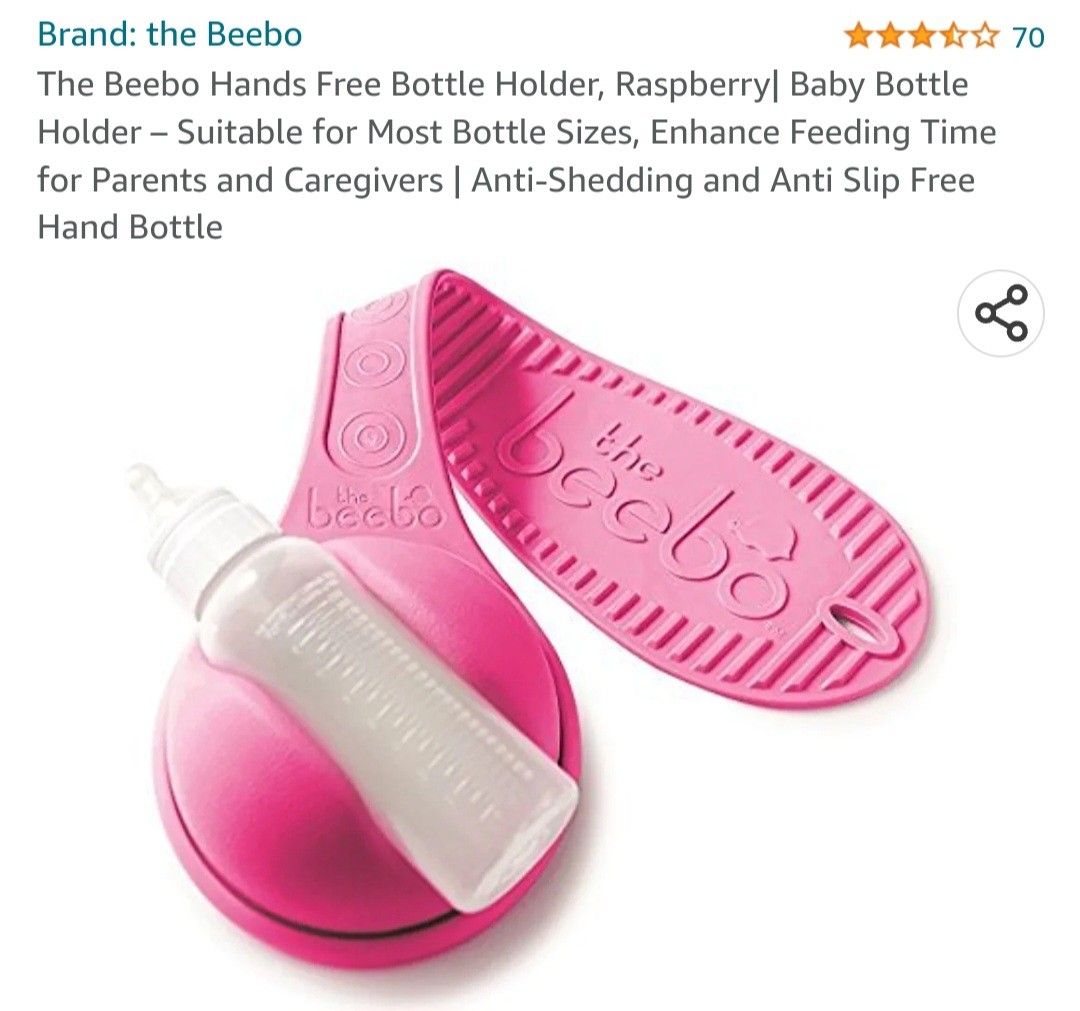 The beebo free hot sale hand bottle holder