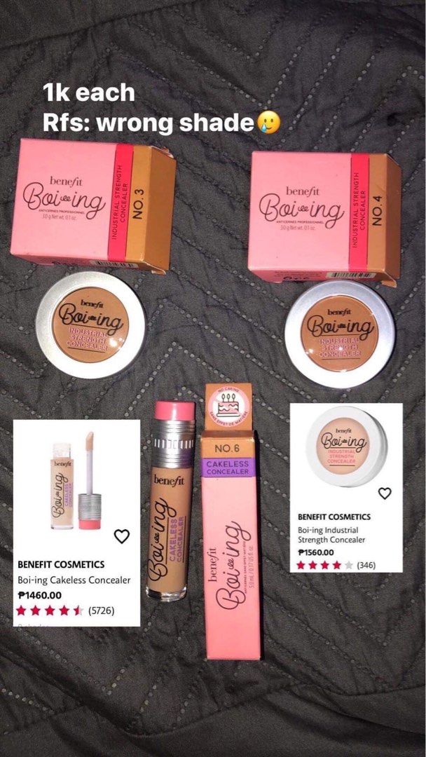 Benifit Concealer, Beauty & Personal Care, Face, Makeup on Carousell