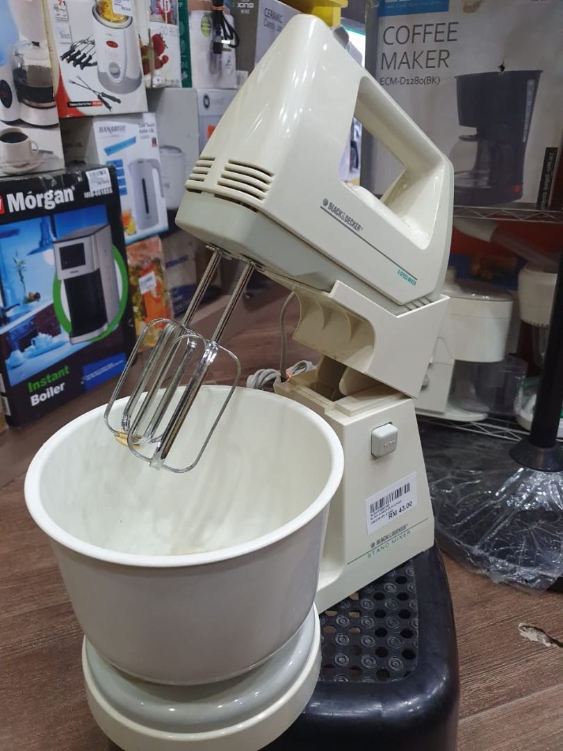 Black & Decker Stand Mixer 5Speed Turbo (M275),175 watt,, TV & Home