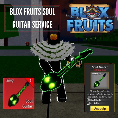 How to get Soul Guitar in Blox Fruits - Gamepur