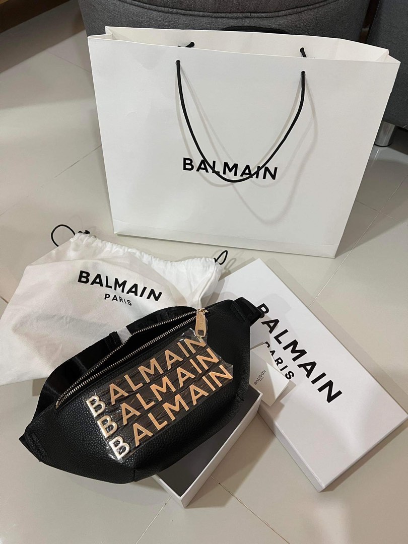 BNEW Balmain Paris Mens Fanny Pack