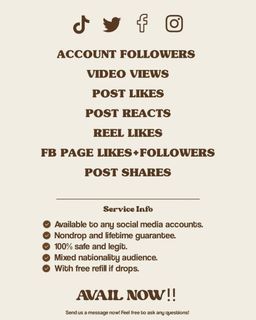 BOOSTING SOCIAL MEDIA ACCOUNTS