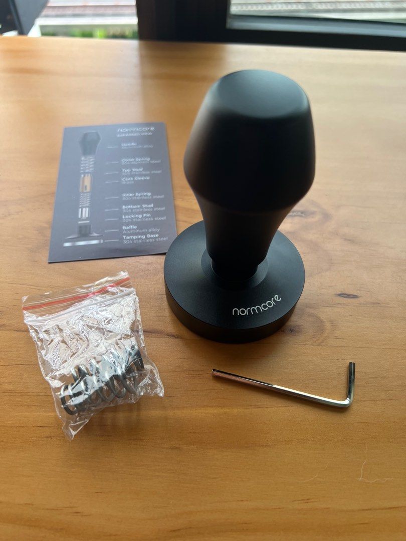 Brand New Normcore 58.5mm V4 Spring Loaded Tamper, TV & Home Appliances