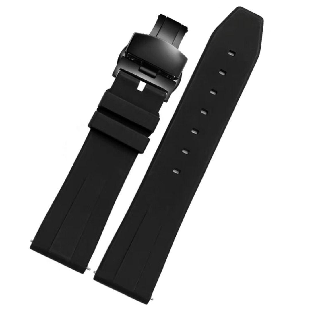 Quick release clearance rubber strap