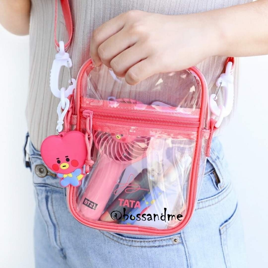 Pvc clear crossbody bag outlet