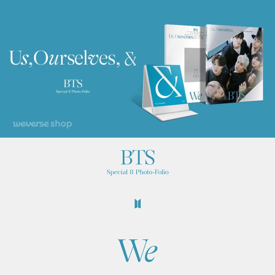 BTS Special 8 Photo-Folio Us, Ourselves, and BTS 'WE' SET 寫真書 月曆組 韓國代購