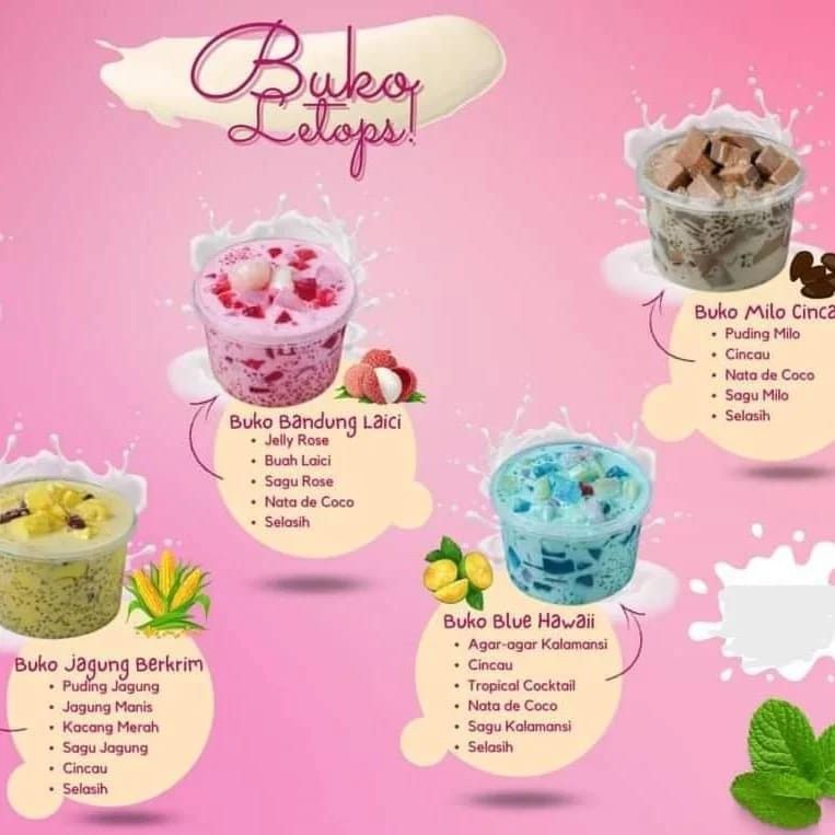 Buba letops (Category: Local Eats) located in Singapore. Submitted by lizafamily3939 (Listing ID 1223766607, Image 1). Description: hi I selling this buba letops have few fav want to try can pm me minium 5 tub in advance 3 days self collect or delivery amk $8 other places $12 to $15 thank u for viewing.