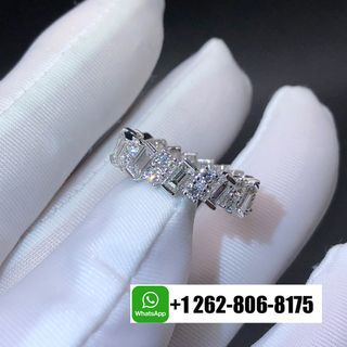 Cartier Reflection 18k White Gold Diamonds Engagement Ring N4752500
