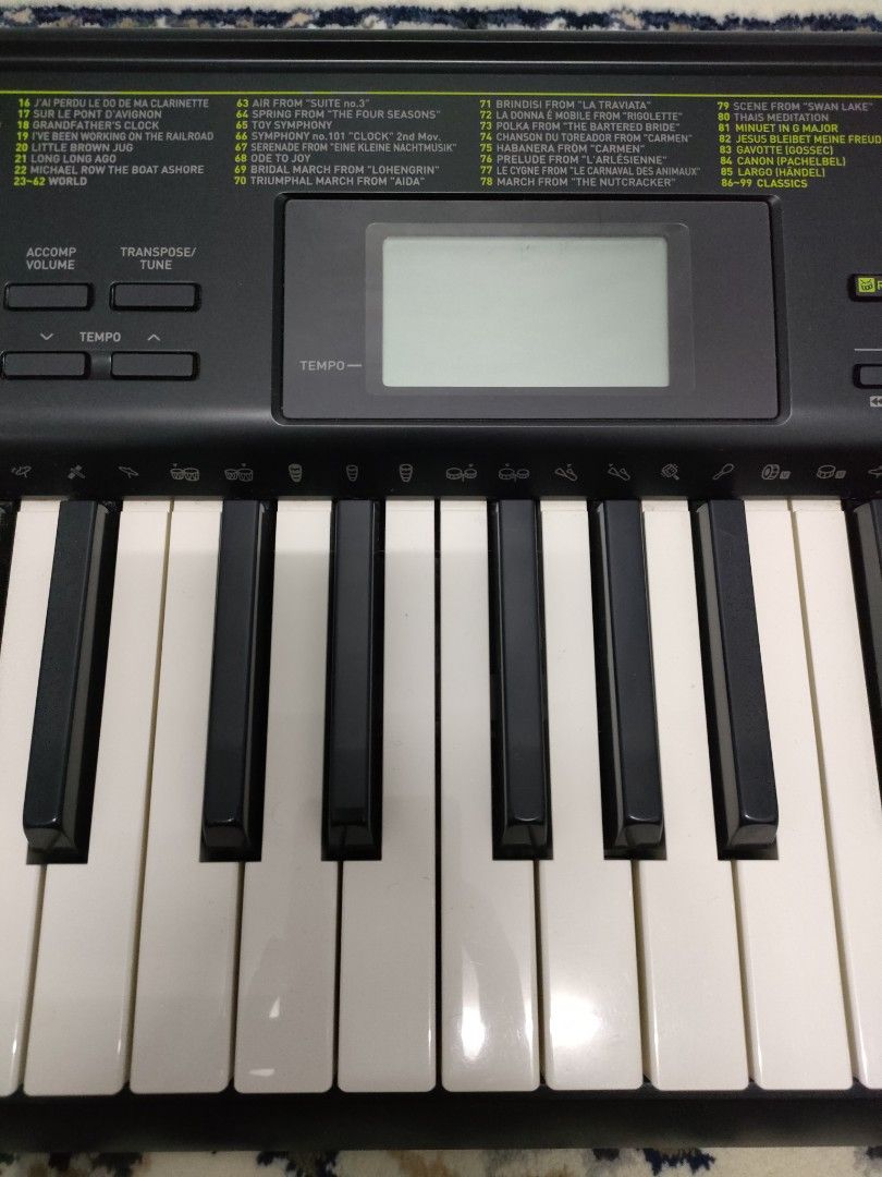 Casio CTK1100 Keyboard, Hobbies & Toys, Music & Media, Musical