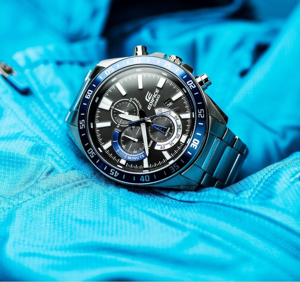 EFV620D-1A2V | EDIFICE Blue Bezel Chronograph Watch