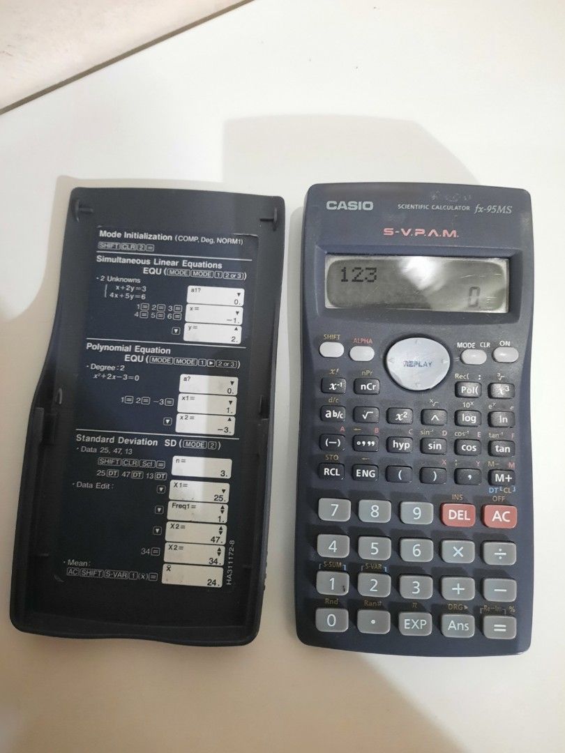 Casio fx95MS Scientific Calculator (scical), Hobbies & Toys