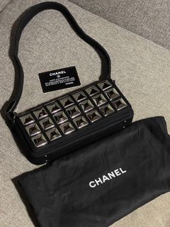 Chanel Chocolate bar stud bag