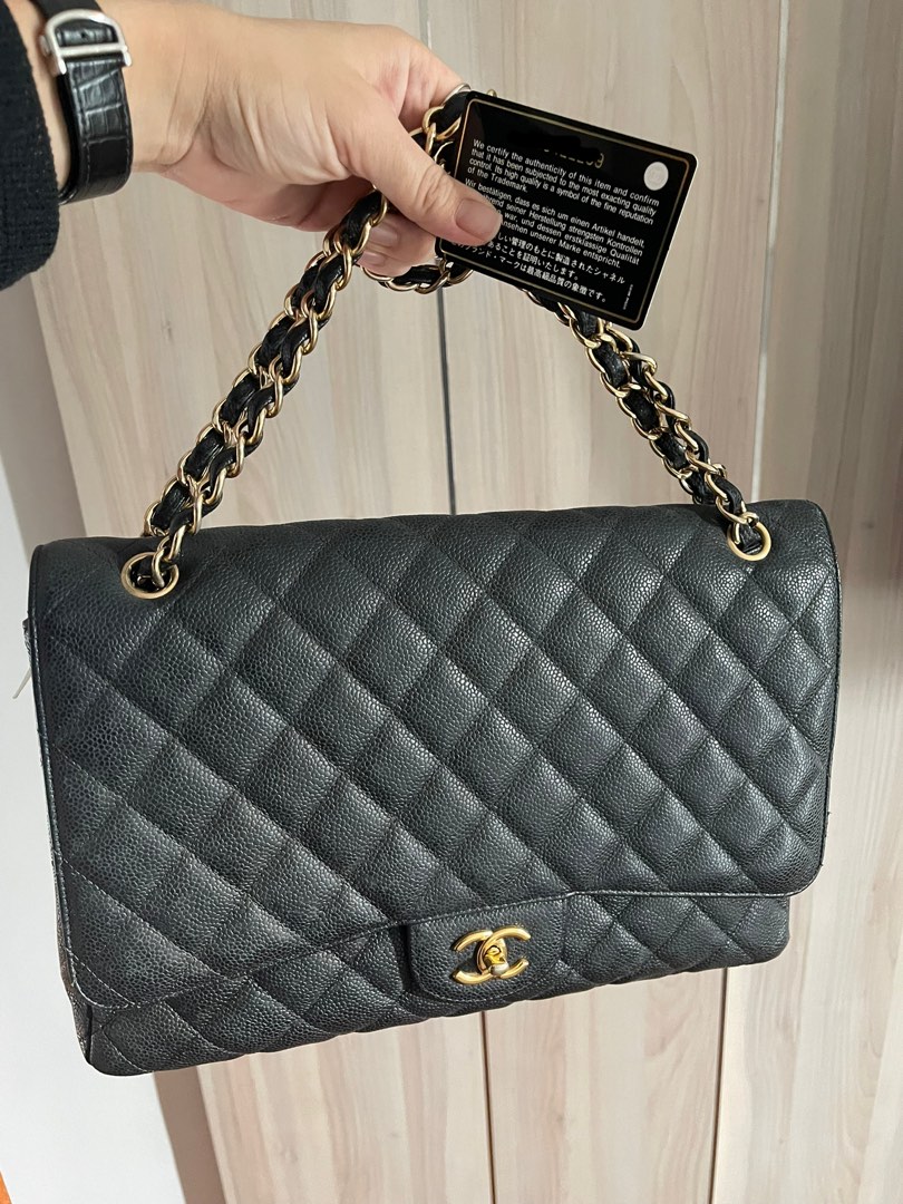 Chanel Flap Bag Maxi, Women's Fashion, Bags & Wallets, Shoulder Bags on  Carousell
