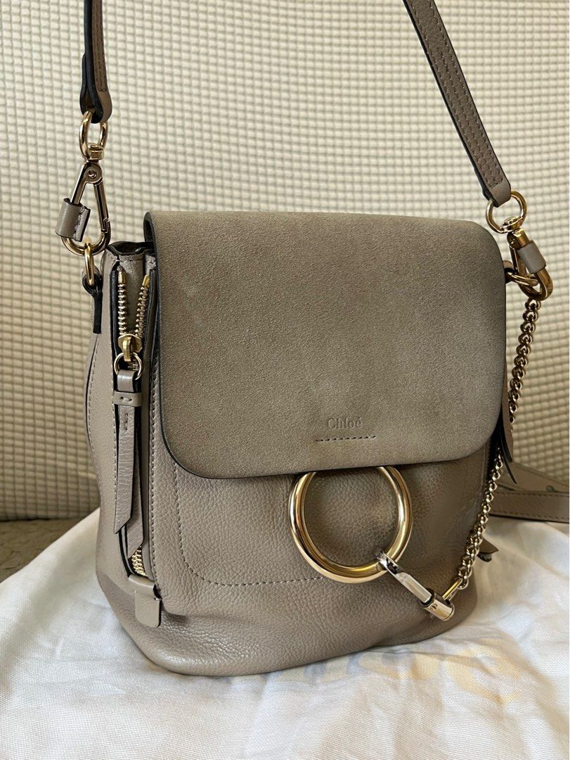 Chloe faye outlet backpack size