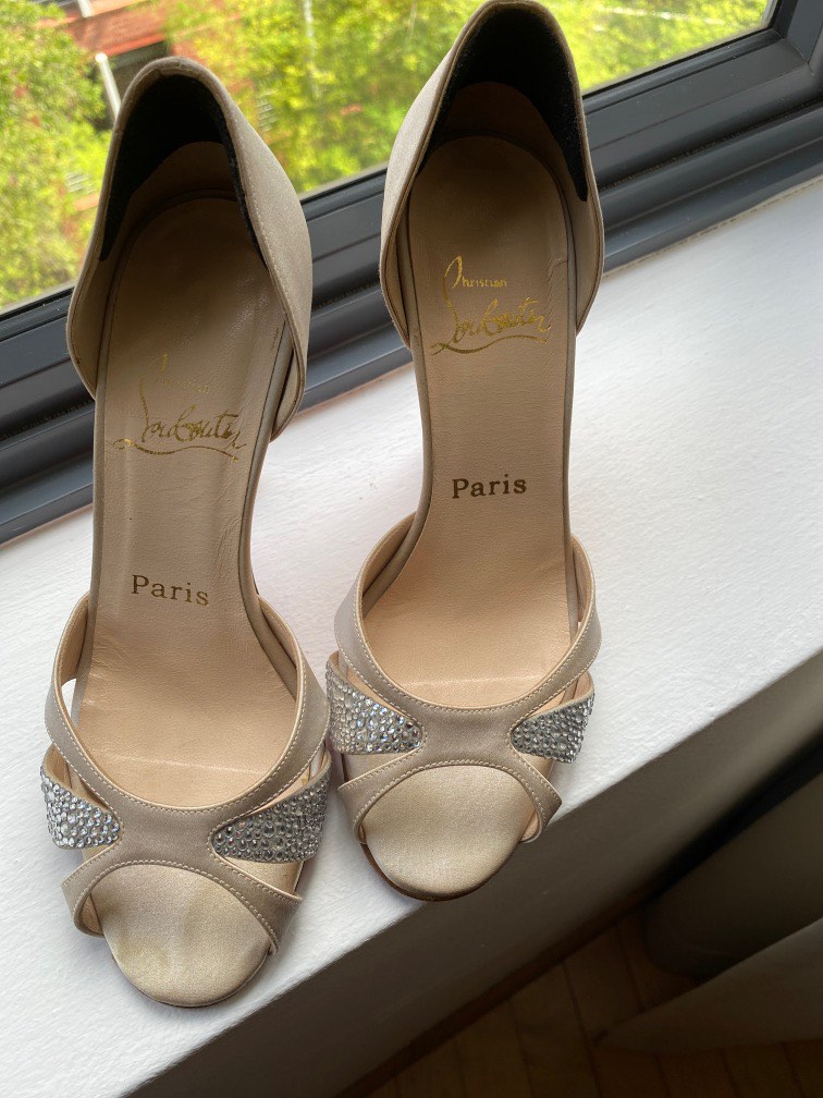 Christian louboutin wedding shoes sale hot sale