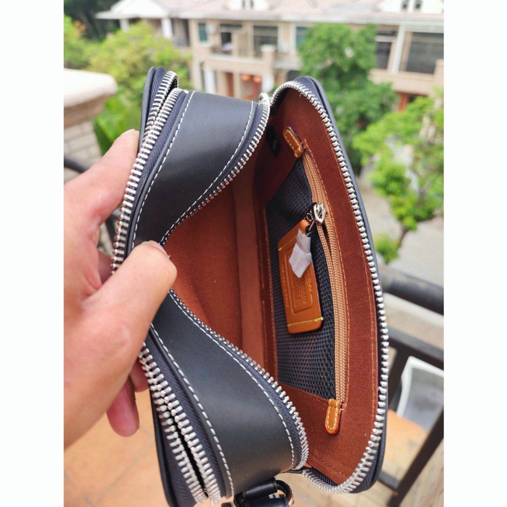 Coach x White Rabbit Messenger Sling Bag in Signature Canvas, Men's ...