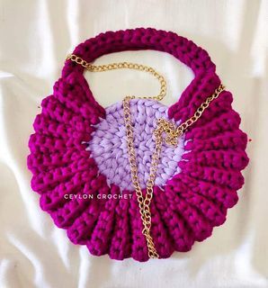 Crochet Oreo bag